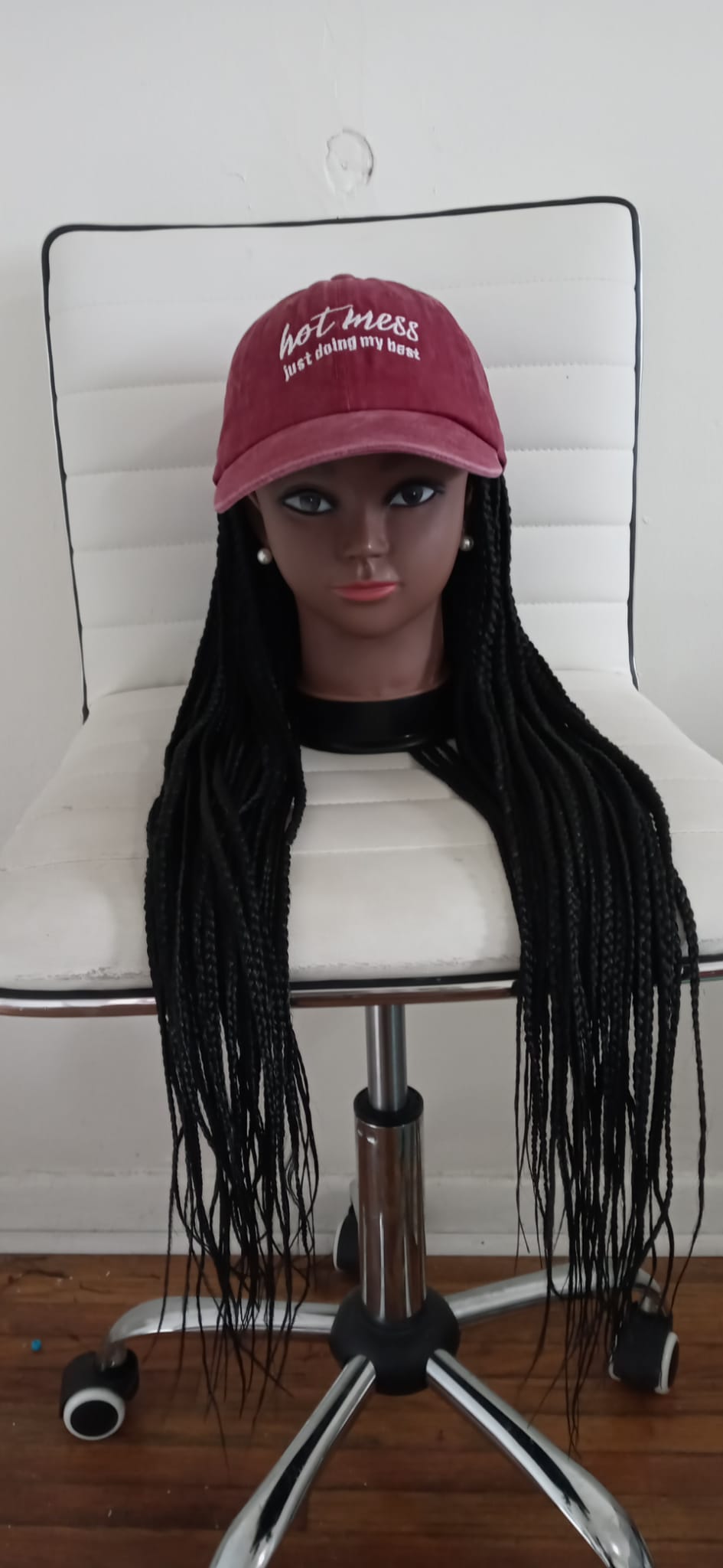 Hot Mess Braided Hat Wig