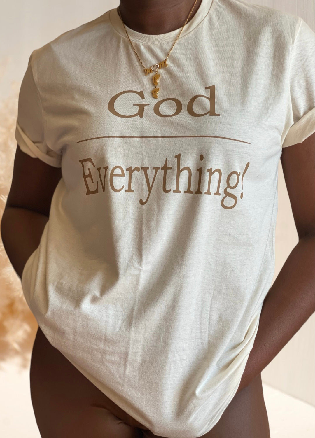 God over everything unisex t-shirt