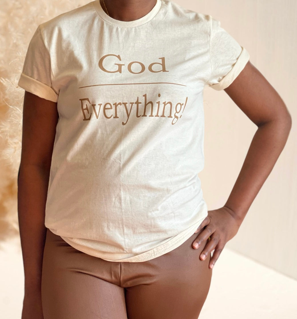 God over everything unisex t-shirt